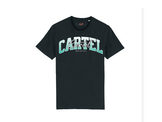 Cartel Black/Green  Signuture Tee